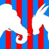 Republicans and Democrats stripes